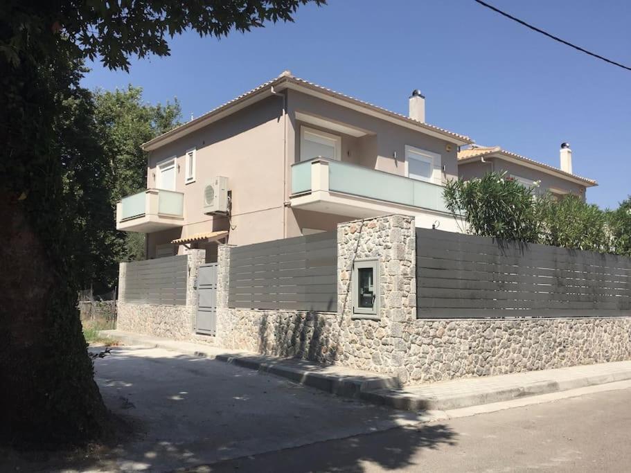 Villa Oleander Agios Nikolaos Loutra Edipsou Esterno foto